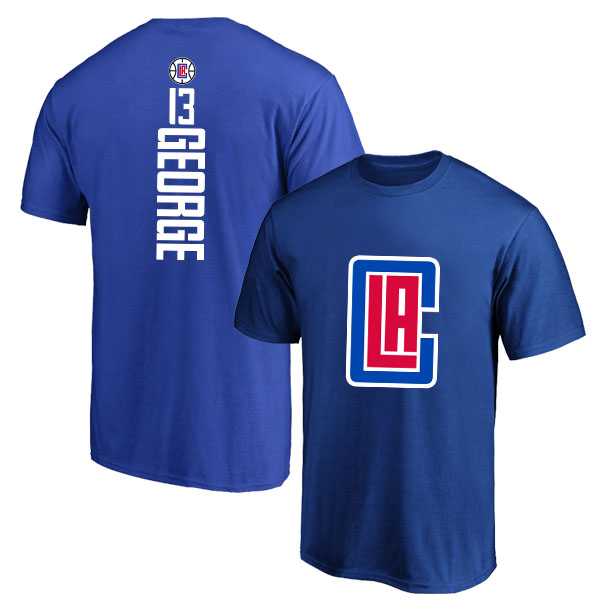 Los Angeles Clippers 13 Paul George Blue T-Shirt,We sell and wholesale Los Angeles Clippers 13 Paul George Blue T-Shirt on line form chian!